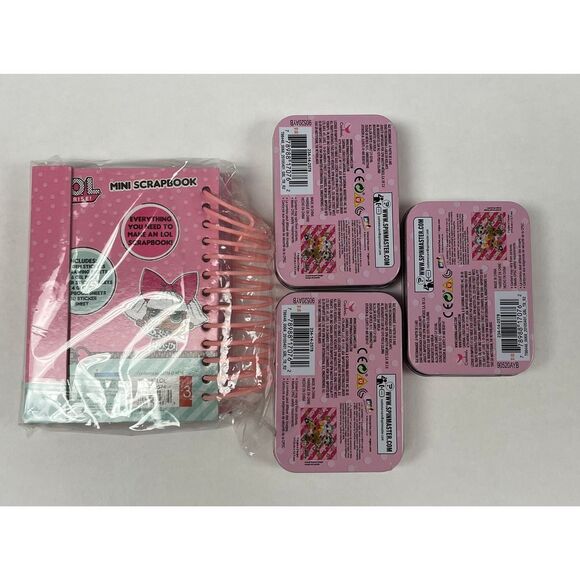 LOL Surprise! 3 Mini Puzzle in Tin 5x7 MGA Spinmaster Cardinal Plus NoteBook Sea - Picture 2 of 2